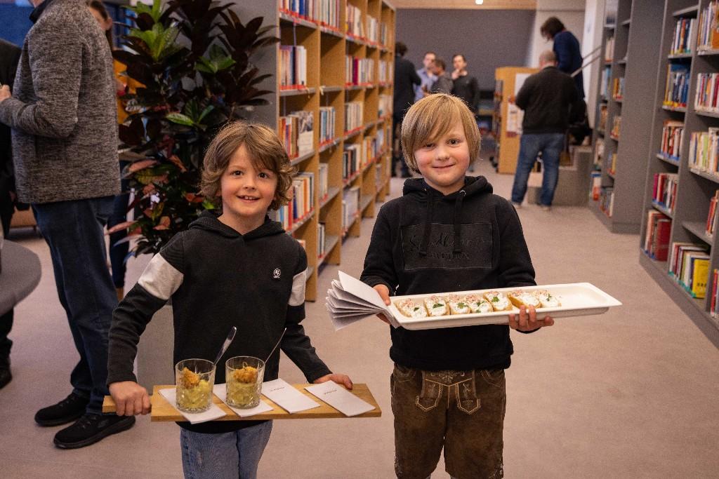 Eröffnung der Bücherei Kaprun